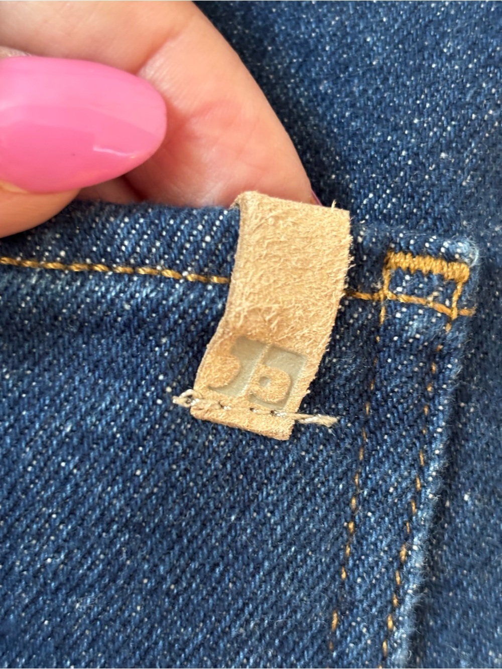 margot High-Rise Slim Jeans in Dark Blue Wash - Picture 6 of 12